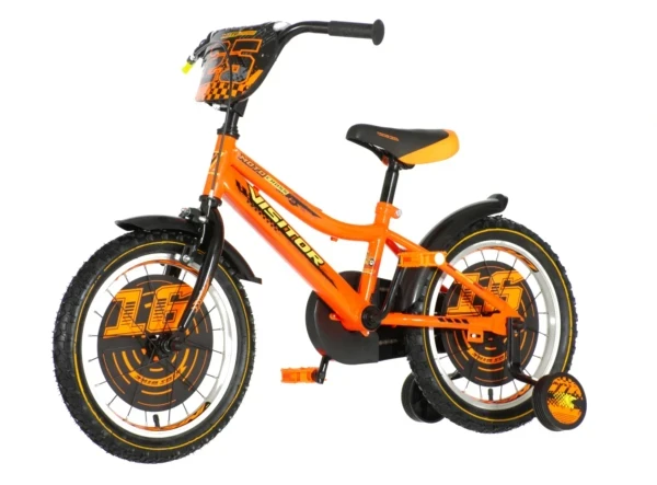 Dečija bicikla Visitor moto cross 16pomoćni točkićinarandžasta