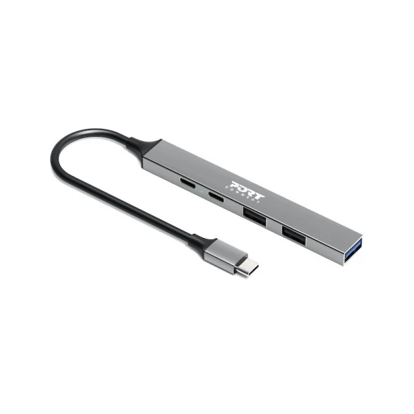 HUB Port Designs USB-CUSB-A 3.2x1USB-A 2.0x2USB-CPD 100W