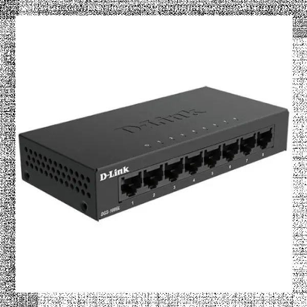 LAN Switch D-Link DGS-108GL 10/100/1000Mbps 8port