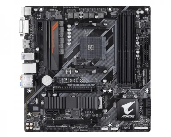 Maticna ploca AM4 Gigabyte B450 AORUS M DVI/HDMI/M.2
