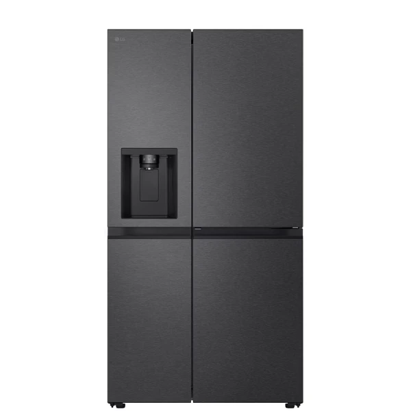 Side By Side, Total No-Frost,F , 635 l (416+219), LinearCooling™, Dispanzer za led i vodu, Crni ( GSJC41EPPE ) 