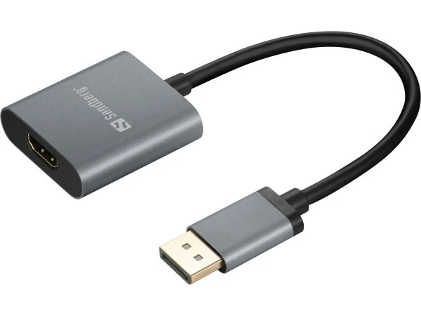 Adapter Sandberg DisplayProt 1.4- HDMI MF 2.0 4K 509-19