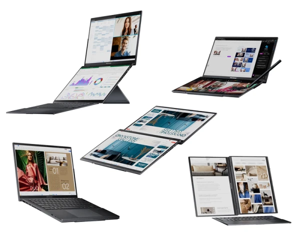 ASUS Zenbook 14 DUO OLED  UX8406CA-QL041W (14 inča FHD, Ultra 9 285H, 32GB, SSD 1TB, Win11 Home) laptop 