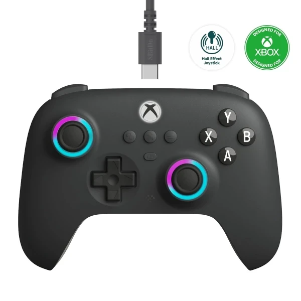 Gamepad 8BitDo Ultimate C XBOX HallEffectAUXRGBVibrationtype C