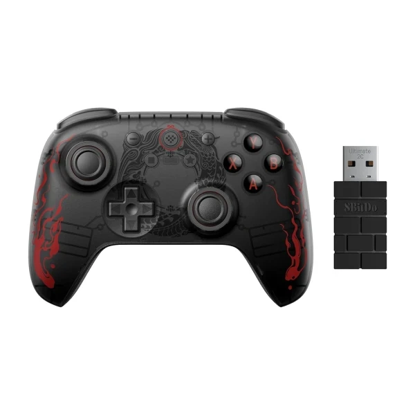 Bežični gamepad 8BitDo Ulitmate 2C Multi PlatformBT2.4Hall EffecttypeCBlack Myth Wukong edition