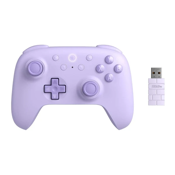 Bežični gamepad 8BitDo Ultimate 2C WindowsAndroidTri-modeHallEffectVibracijatypeCPurple