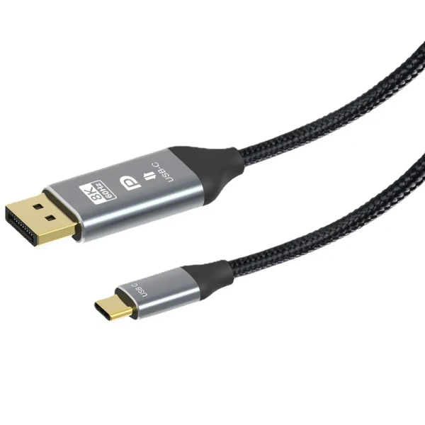 Kettz TC-K860 Bidirectional 8K60Hz Tip C na DisplayPort Kabl 
Two-way