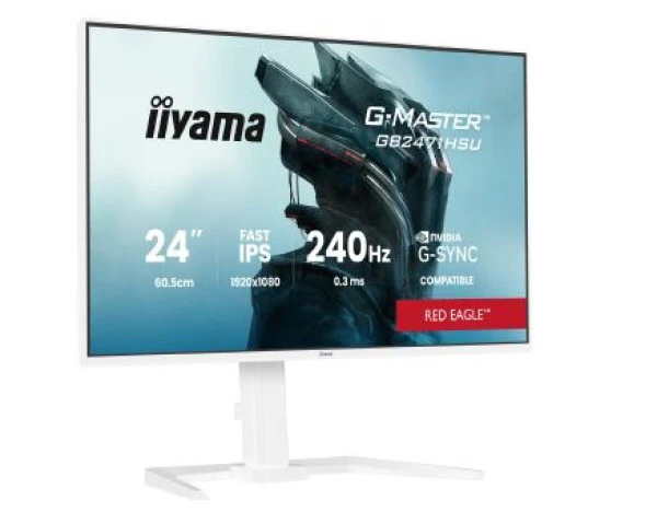 Monitor 24'' Iiyama GB2471HSU-W1 IPS 1920x1080240Hz0.4msHDMIDPUSB-C