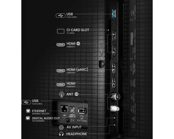 HISENSE 75 inča 75E8Q Mini-LED 4K UHD Smart TV 