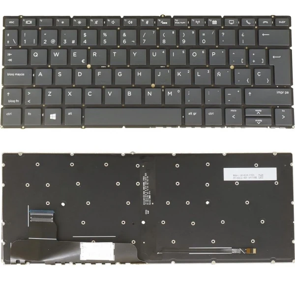 Tastatura za laptop HP EliteBook x360 830 G5 830 G6 mali enter backlight