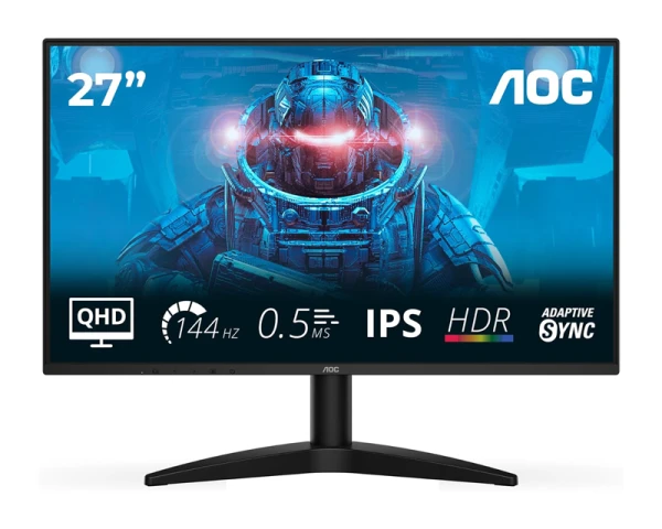AOC 27 inča Q27B36X QHD 2560x1440 144 Hz VA kancelarijski monitor 