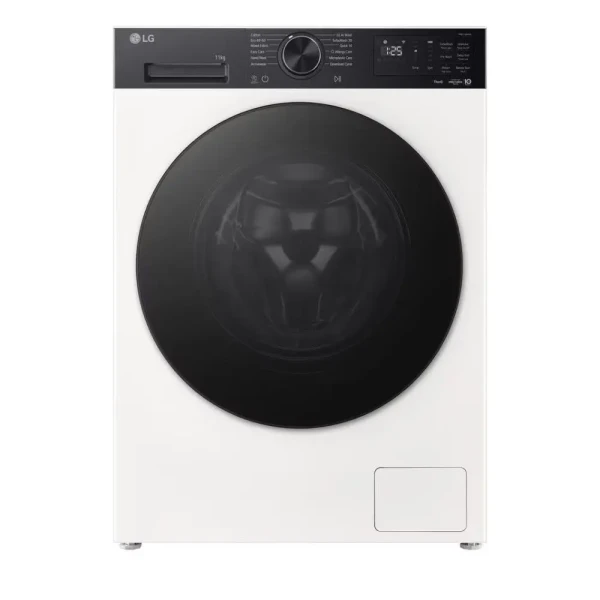 Mašina za pranje veša,  A-10%, AI DD™, 11kg, 1400rpm, Auto-Dose, ThinQ™, TurboWash™360, Steam™, Smart Diagnosis™, 56.5cm, Bela ( F4X5011THB