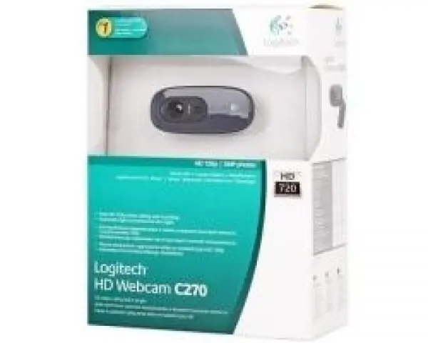 WEB KAMERA Logitech C270 HD Black for Win10 