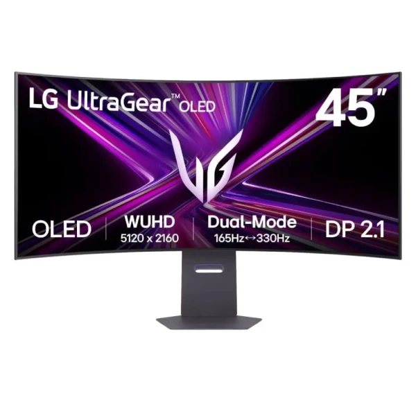 Monitor LG 45GX950A-B 44.5''OLED5120x2160330Hz0.03msHDMI,DP,USBAdaptive syncVESAzvucnicicrna' ( '45GX950A-B.AEU' ) 