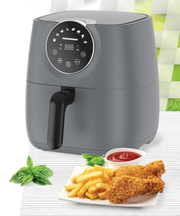 Friteza Air Fryer HEINNER HAF-B6GREY1700 1700W5,7lsiva