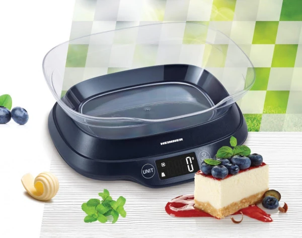 Kuhinjska vaga HEINNER HKSB-TC5P  5kgLdigitalna2x1,5VAAA