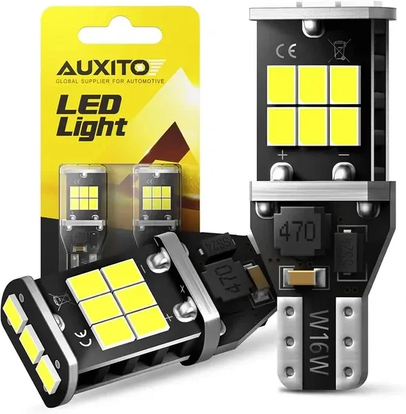 AUXITO T15 921 912 LED sijalice 6000K 300% jače CANBUS T15-15E-JM-W2