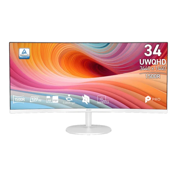 MSI 34 inča PRO MP341CQ E12 FHD 3440 x 1440 VA 100 Hz business monitor 