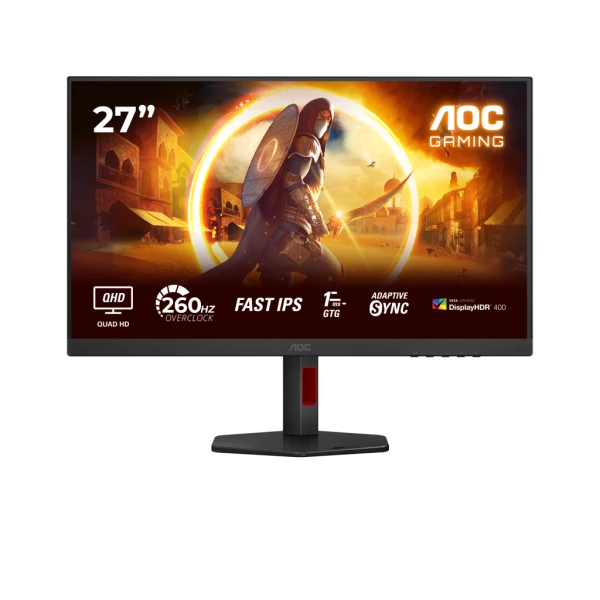 Monitor AOC Q27G4ZR 27''IPS2560X1440260Hz1ms GtGHDMIx2,DPG-syncVESAPivot,Visinazvucnicicrna' ( 'Q27G4ZR' ) 
