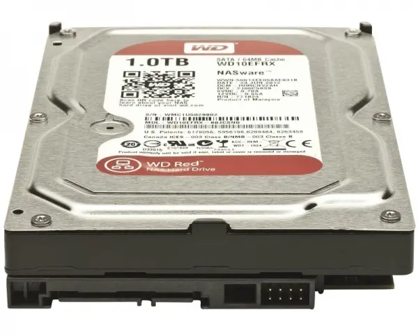 HDD WD 1TB WD10EFRX SATA3 64MB 