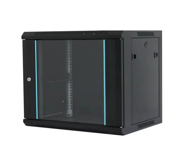 MAXPRO LINE Rack orman nazidni, 6U, 600x450, staklena vrata 
