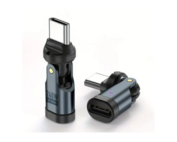 FAST ASIA Rotirajuci USB-CC adapter, 240W,480Gb,540 