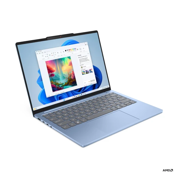 IdeaPad Slim 5 13ARP10 (Polar Blue, Aluminium) Ryzen 5 7535HS 6-Core 3.4-4.55GHz/19MB 16GB 512GB-NVMe-SSD 13.3'' WUXGA (1920x1200) IPS 400n 