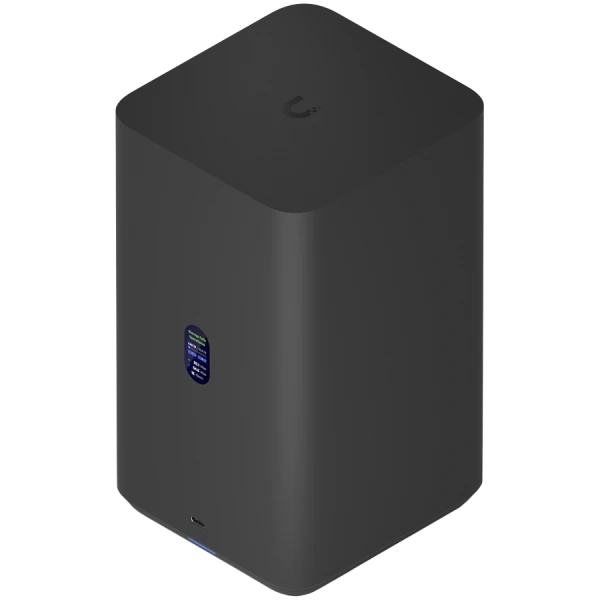 Ubiquiti UniFi UNAS-2-B-EU Network Attached Storage with (2) 3.5inch HDD bays, 2.5 GbE networking, USB-C connectivity, and an included PoE+