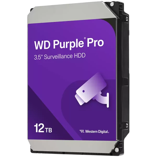 HDD AV WD Purple Pro (3.5, 12TB, 512MB, 7200 RPM, SATA 6 Gbs) ( WD122PURP ) 