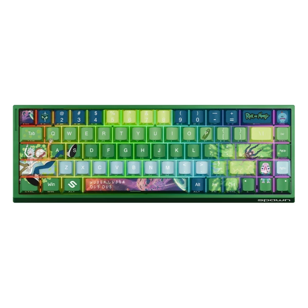 Spawn Rick and Morty Keyboard 01
