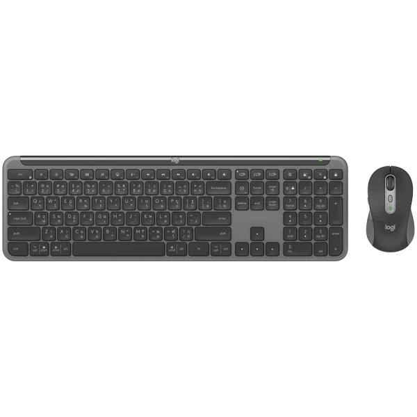 LOGITECH Signature Slim Combo MK950 for Business - GRAPHITE - US INTL - 2.4GHZBT - INTNL-973 ( 920-012508 ) 
