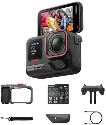 Insta360 Ace Pro 2 Xplorer Bundle Dark Gray Single Battery