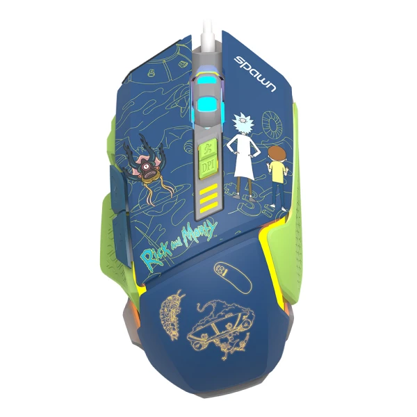 Rick and Morty Gaming Mouse 01