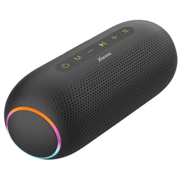 Xwave B Cute black Bluetooth zvučnik v5.3/TWS/16W/USB-C/Aux-Line In/1800mAh 