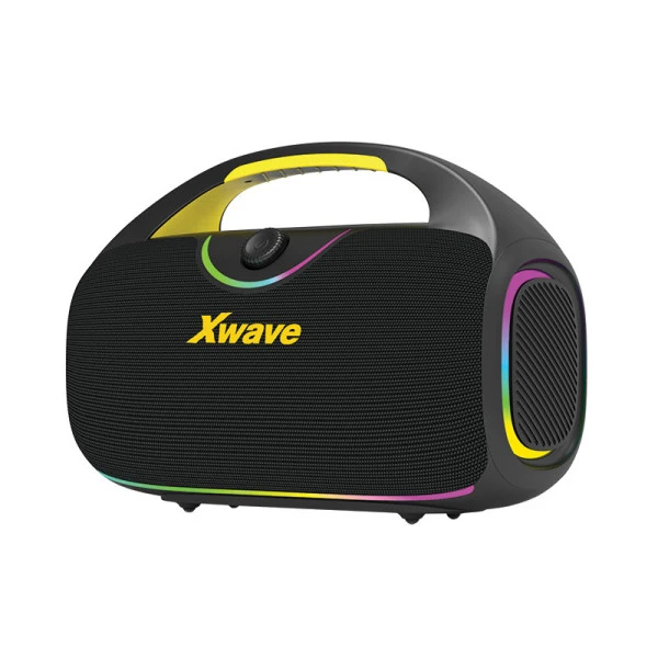 Xwave B Extreme black Bluetooth zvučnik v5.3/TWS/2x20W+40W/USB-C/Aux-Line In/4000mAh 