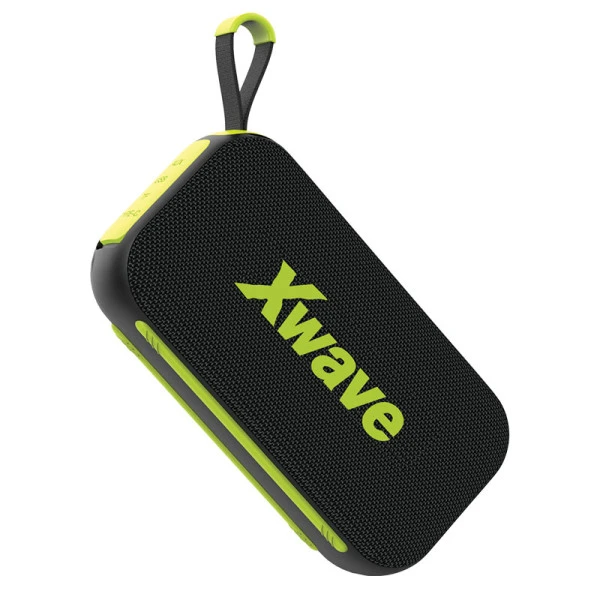 Xwave B Nice black/yellow Bluetooth zvučnik v5.3/TWS/16W/USB-C/Aux-Line In/2400mAh 