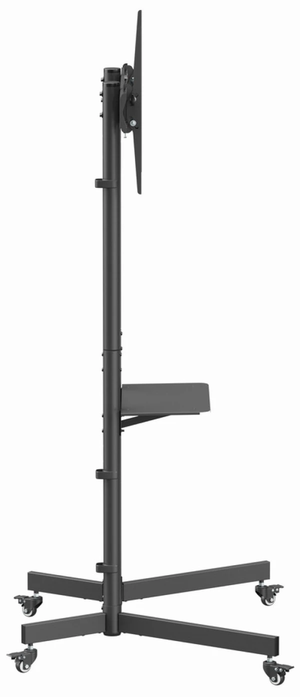 TVS-70T-01 Gembird Mobilni sto sa tockicima, tilt, 37-70, crne boje