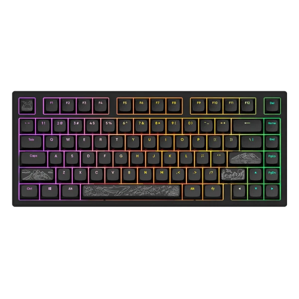 Dark Project ALU Terra Nostra R2 Black - Wired Gaming Keyboard (ANSI)