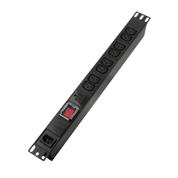 Logilink PDU 230V 8 - C13 1 osigurač on/off bez napojnog kabla