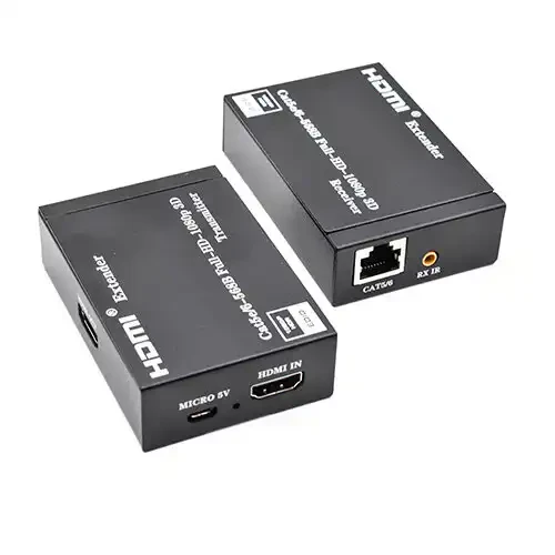 Kettz HDEX-060 HDMI Extender 60M 5E6 single