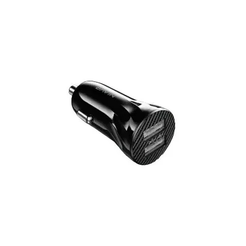 Bavin Auto punjač 2xUSB + kabl Type-C crna - PC979 ( 90044 )