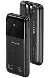Bavin Power Bank 10000mAh 22.5W (digital display) crna ( 90330 )