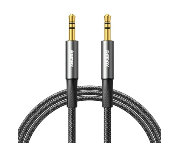 REMAX AUX Audio kabl (3,5mm-3,5mm)crni 1.2m, 