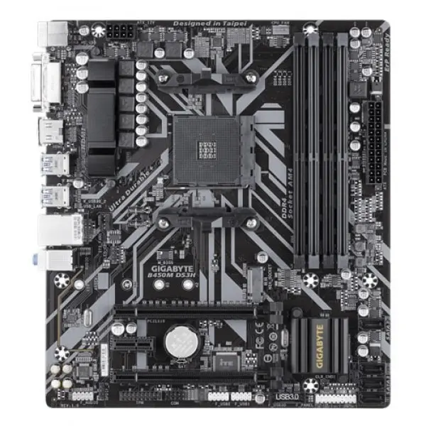 MB AM4 GIGABYTE B450M DS3H V2 rev1.0 
