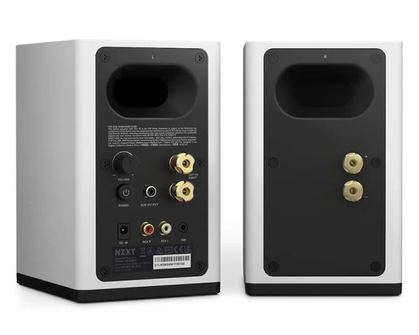 NZXT Gaming Speakers 3 inča White V2 zvučnici beli (AP-SPKW2-UK)
