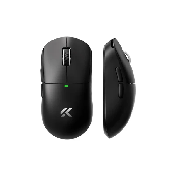 Bežični gaming miš MCHOSE A5 V3 Ultra Black PAW3395 8KHz pooling Omron Mechanical