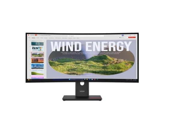 Monitor LENOVOThinkVision T34WD-40 34'' VA 3440x1440 120Hz 4ms 2x USB-C,1xDP,3xUSB Tilt, Swivel, Heig' ( '64AEGAT1EU' ) 