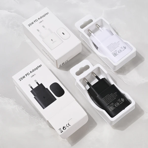 Kucni punjac PD Fast charger 25W za Samsung CE beli