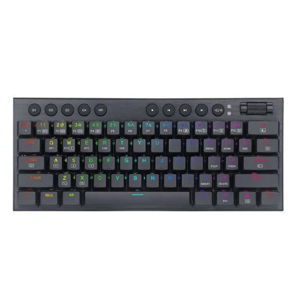 Horus Mini, wired&2.4G&BT keyboard, red