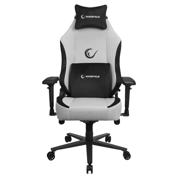 Stolica gaming Rampage KL-R72 WOOF High Level sivo crna 37871